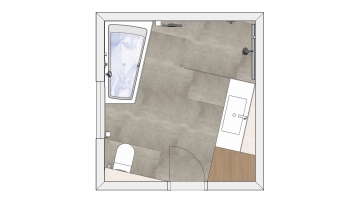 Badreferenz Molinarius Grundriss